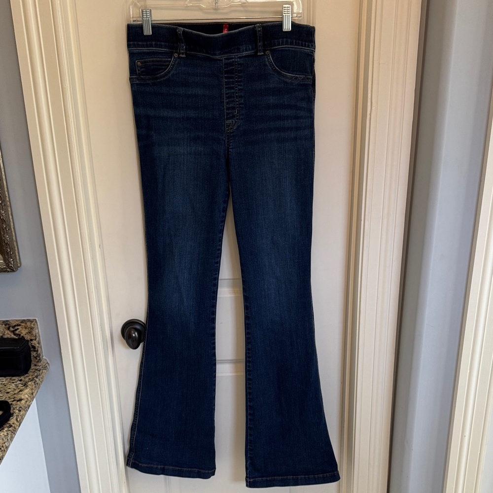 SPANX Indigo Flare Leg Jeans